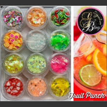 Charger l'image dans la galerie, Coffret de paillettes thématique “Fruit Punch”, GBling, Nail Art, Décoration ongles