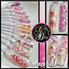 Charger l'image dans la galerie, Coffret de paillettes thématique « Flamingo Babe » GBling, Nail Art, Décoration ongles