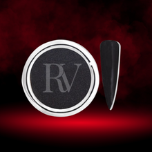 Charger l'image dans la galerie, Poudre acrylique, Noir, paillettes, Poudre, Résine et poudre, pose d'ongles, renforcement d'ongles