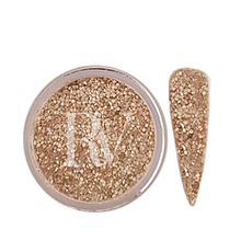 Charger l'image dans la galerie, Poudre acrylique, Or, paillettes, Poudre, Résine et poudre, pose d'ongles, renforcement d'ongles