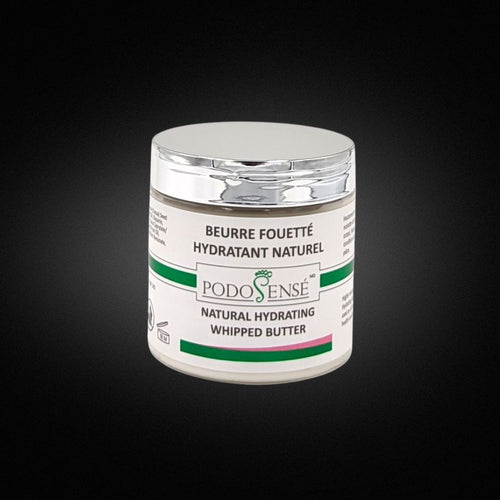 Beurre Fouetté Orange (200 ml) : Traitement professionnel ultra-hydratant pour mains et pieds très secs. Soulage la xérose et les crevasses. Formule sécuritaire. PodoSensé, Esthépodo