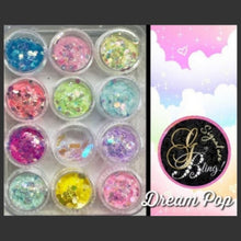 Charger l'image dans la galerie, Coffret de paillettes thématique “Dream Pop”, GBling, Nail Art, Décoration ongles
