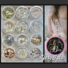 Charger l'image dans la galerie, Coffret de paillettes thématique “Yes, I do!”, GBling, Nail Art, Décoration ongles
