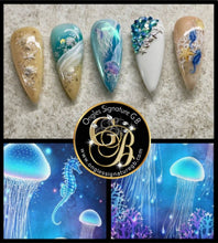 Charger l'image dans la galerie, Coffret de paillettes thématique “Playa”, GBling, Nail Art, Décoration ongles

