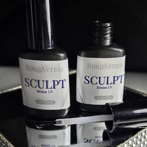 Sculpt, Résine, Résine Sculpt, Résine UV, Résine Acrylique, Rouge Vernis