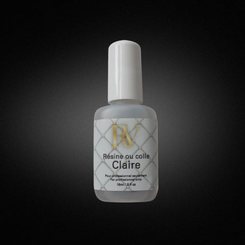 Flacon de Colle 5 secondes Rouge Vernis – Adhésif ultra-clair pour la pose de soie et la résine.