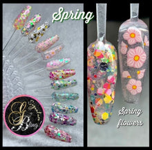 Charger l'image dans la galerie, Coffret de paillettes thématique “Spring”, GBling, Nail Art, Décoration ongles
