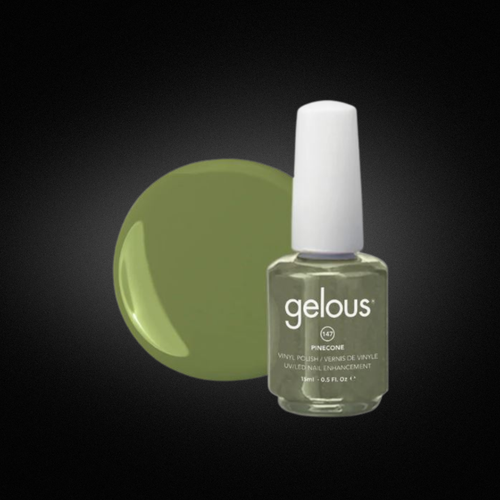 Bouteille de Vernis Vinyle Gélifié Gelous Vinyl N° 147 Pinecone  (15 ml)