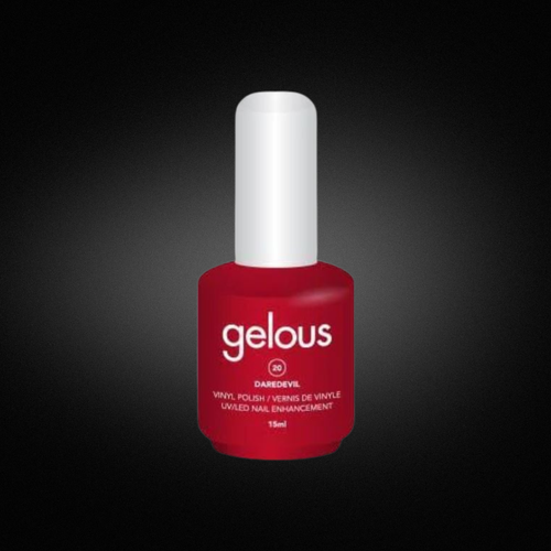 Bouteille de Vernis Vinyle Gélifié Gelous Vinyl N° 20 Daredevil  (15 ml)